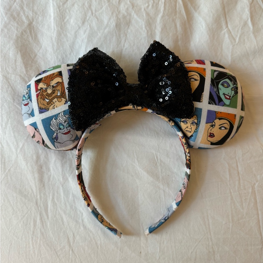 NEW Disney Villains Minnie Ears Headband